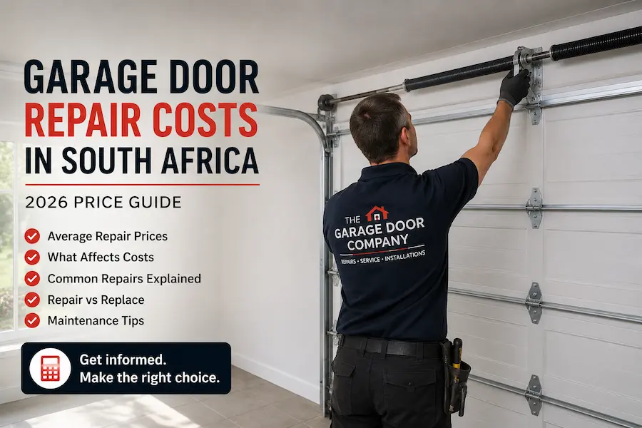 Garage Door Repair Costs in South Africa (2026 Price Guide)