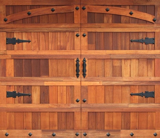 Single Barn Wooden Garage Door